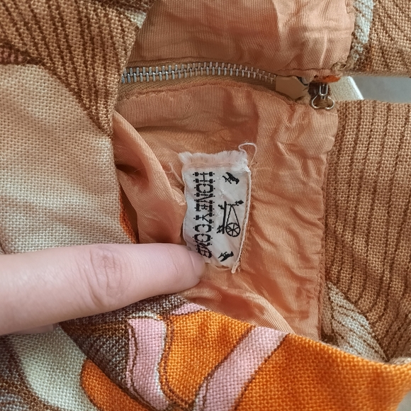 60s Vintage 'Honeycomb' Shift Dress - Picture 6 of 7